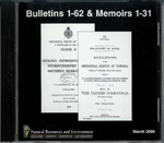 GSV Bulletins 1-62 & Memoirs 1-31