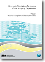VicGCS Report 4 - Reservoir Simulation Screening of the Seaspray Depression